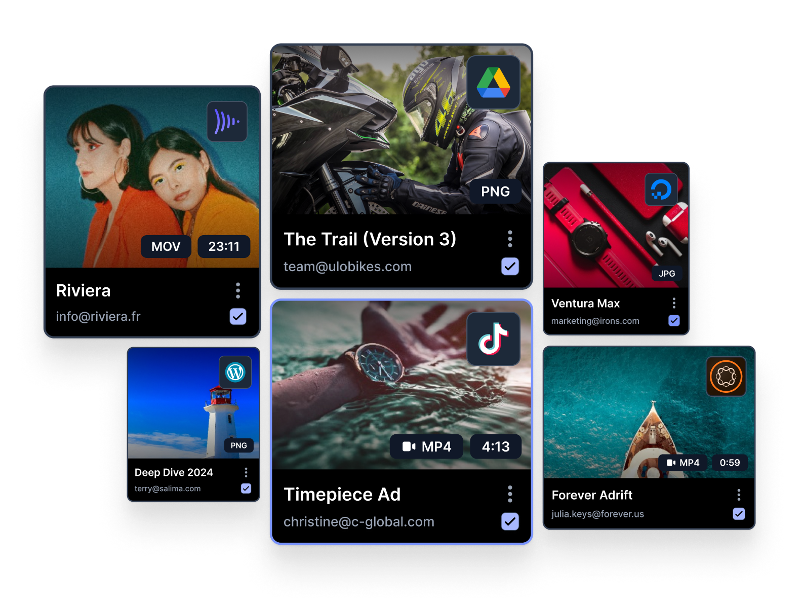 Your content, all in one place.